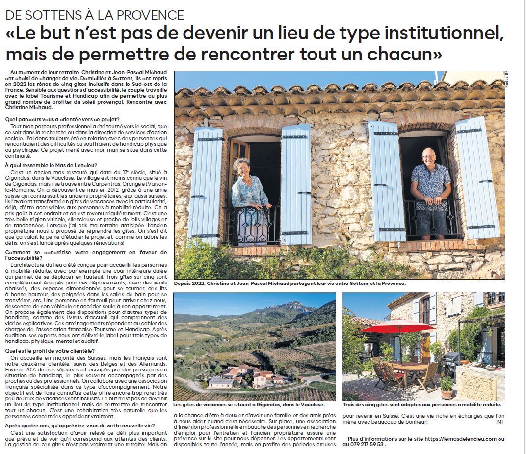 DE SOTTENS A LA PROVENCE